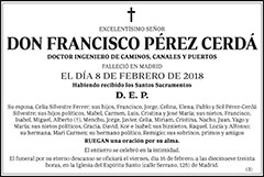 Francisco Pérez Cerdá